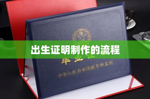 自流井出生证明制作的流程